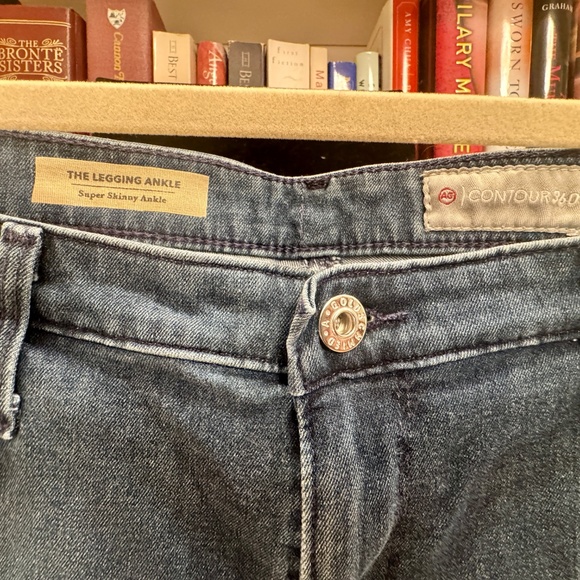 EUC AG Adriano Goldschmied The Legging ankle super skinny in Diver, size 32 - Picture 4 of 8